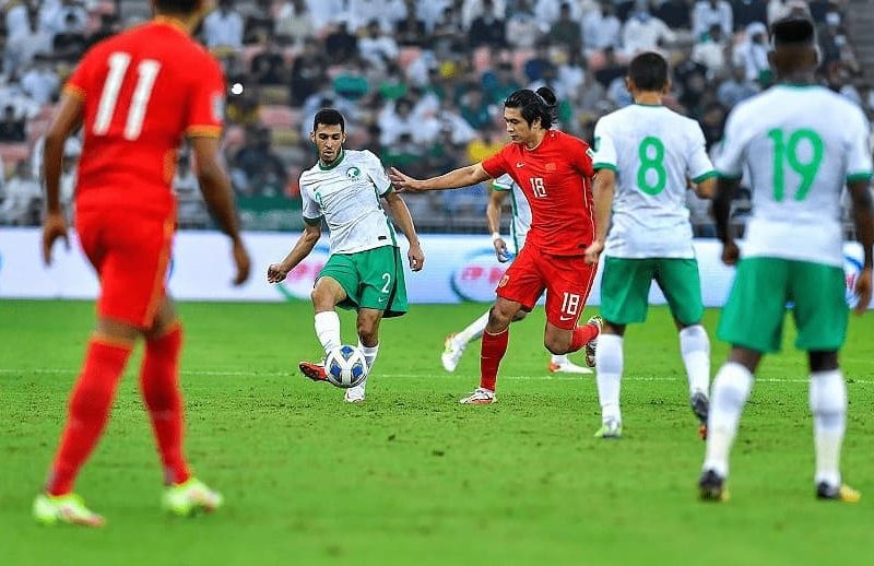 موعد والقنوات الناقلة لمباراة السعودية والصين في تصفيات كأس العالم 2022